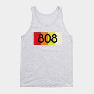 TR-808 STRIPES & FONT #5 Tank Top